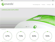 Tablet Screenshot of enverdis.com